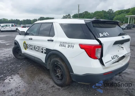 2022 Ford Police Interceptor z USA, uszkodzony, nr VIN 1FM5K8AB6NGA40303